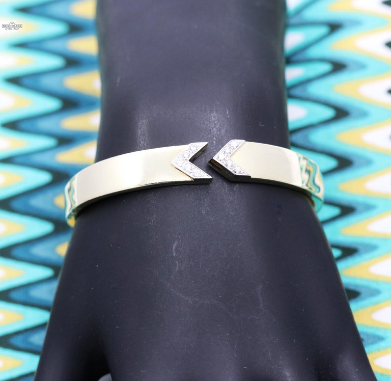 Gold and Diamond Arrow Bracelet For Sale at 1stDibs arrow bracelets