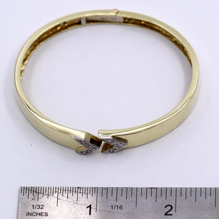 Gold and Diamond Arrow Bracelet For Sale at 1stDibs arrow bracelets