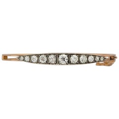 Gold and Diamond Bangle