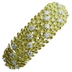 Gold and Diamond Bracelet