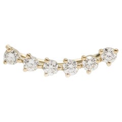 Pendiente de oro y diamantes