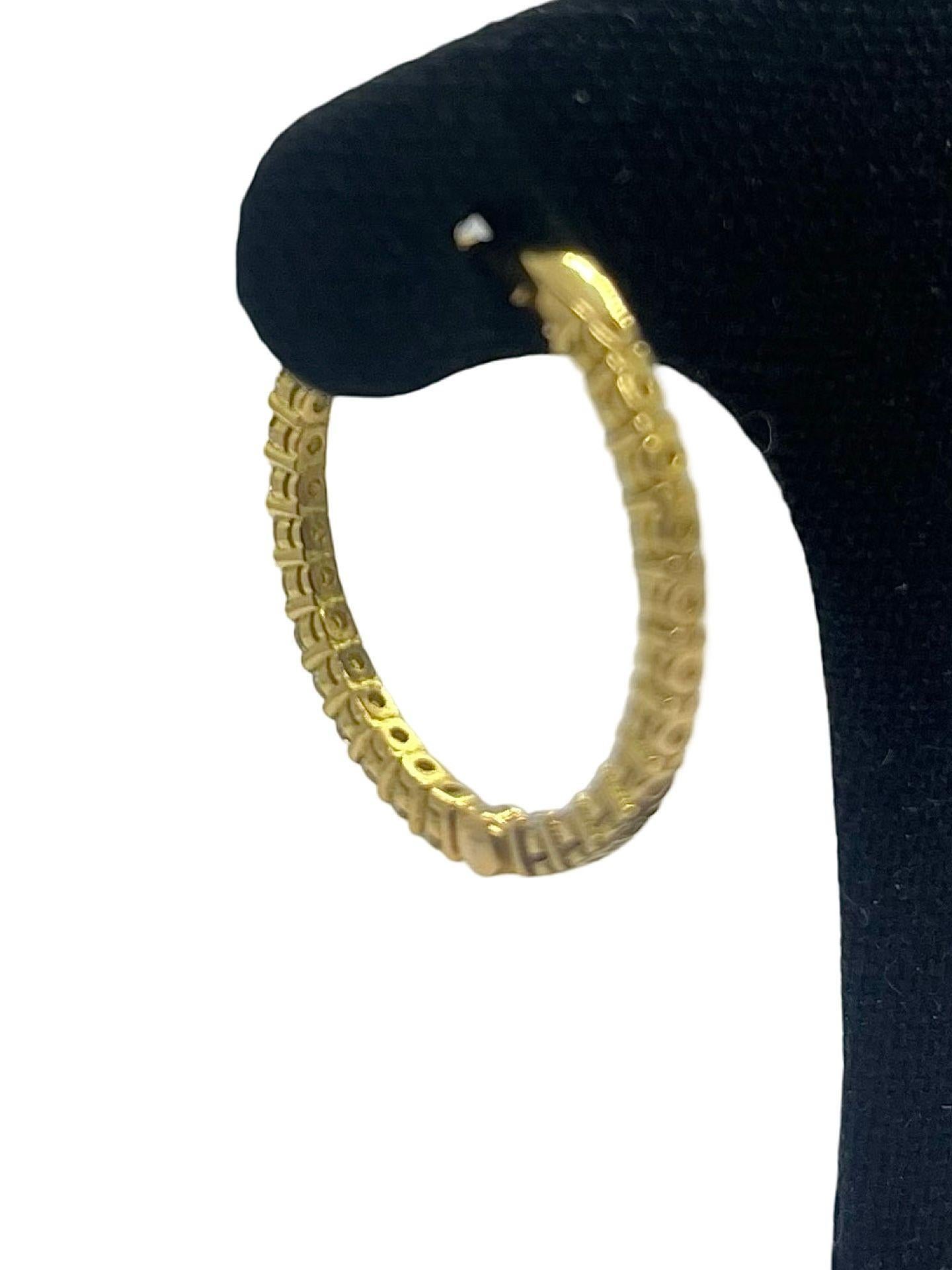 De las mujeres Pendientes de oro y diamantes, 1,04 ct total en venta