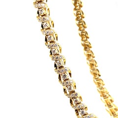 Collier en or et diamants