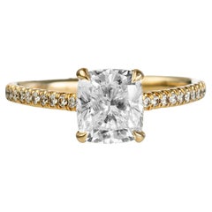 Solitaire Gold Diamond Ring