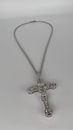 Pendentif croix en or et diamants de George Lambert, Suisse