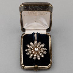 Gold and Diamonds French Antique Pendant