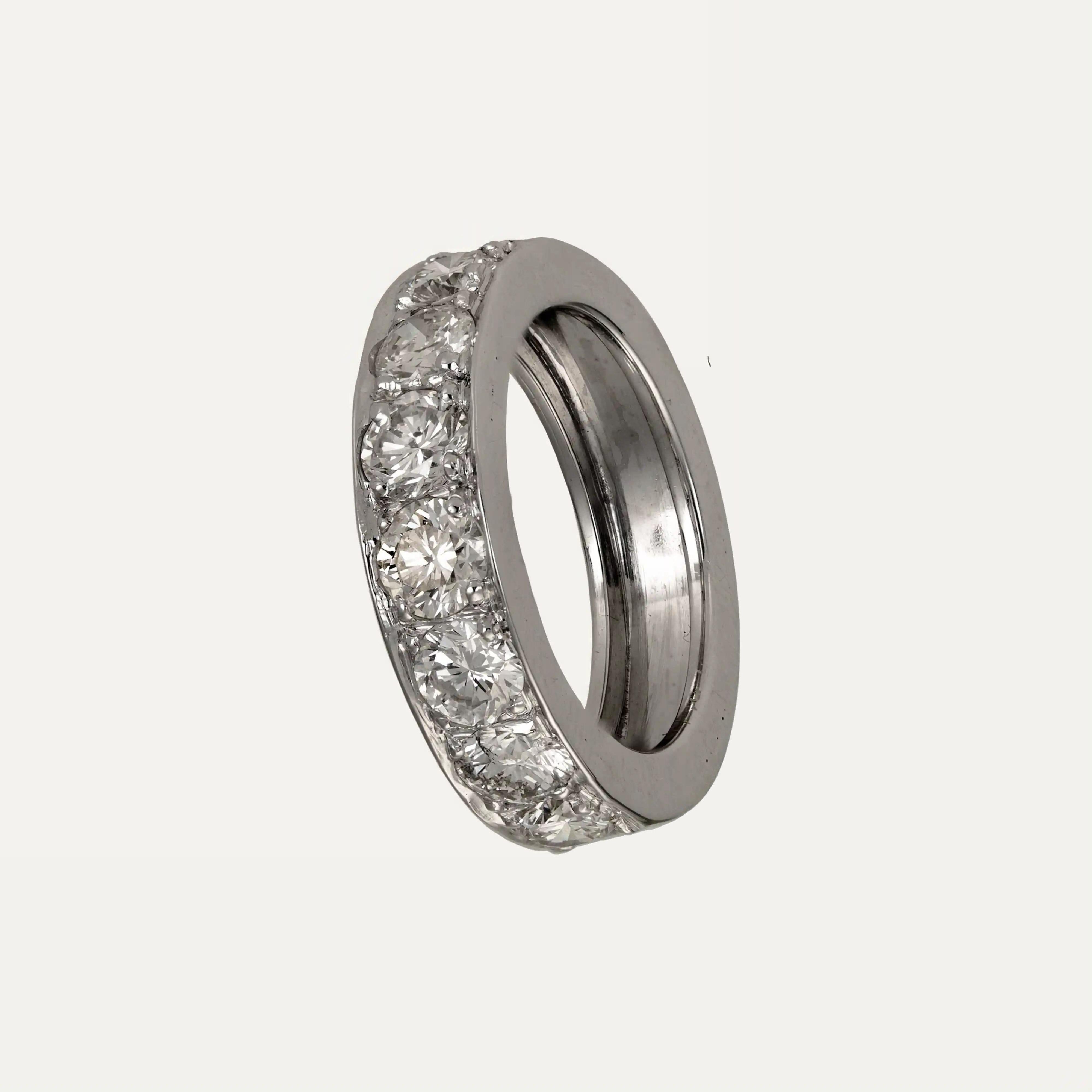 Contemporary Ring aus Gold und Diamanten für Damen oder Herren im Angebot
