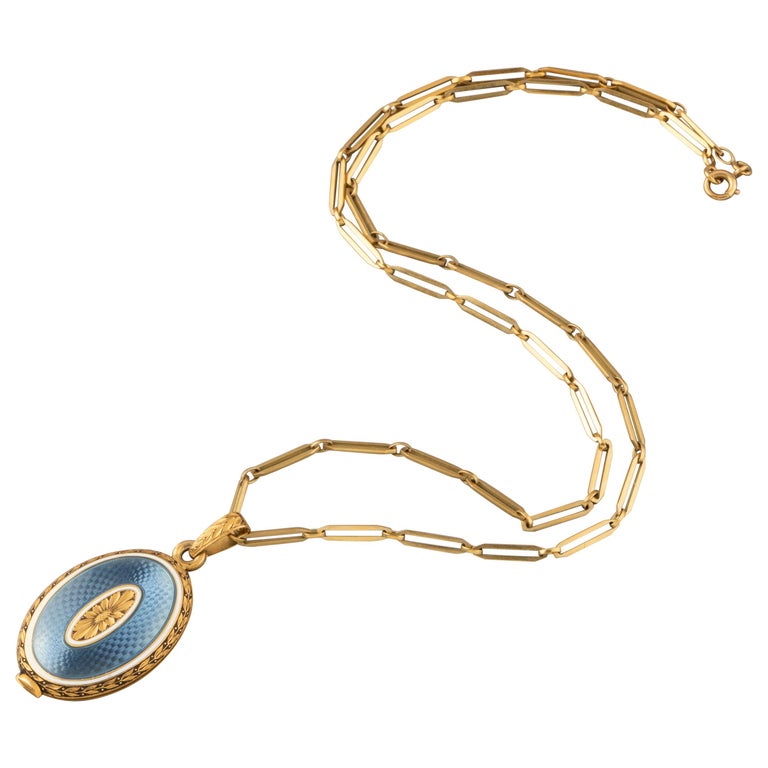 antique french locket