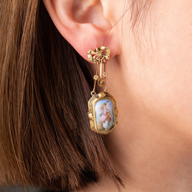 Victorian earrings for sale clearance