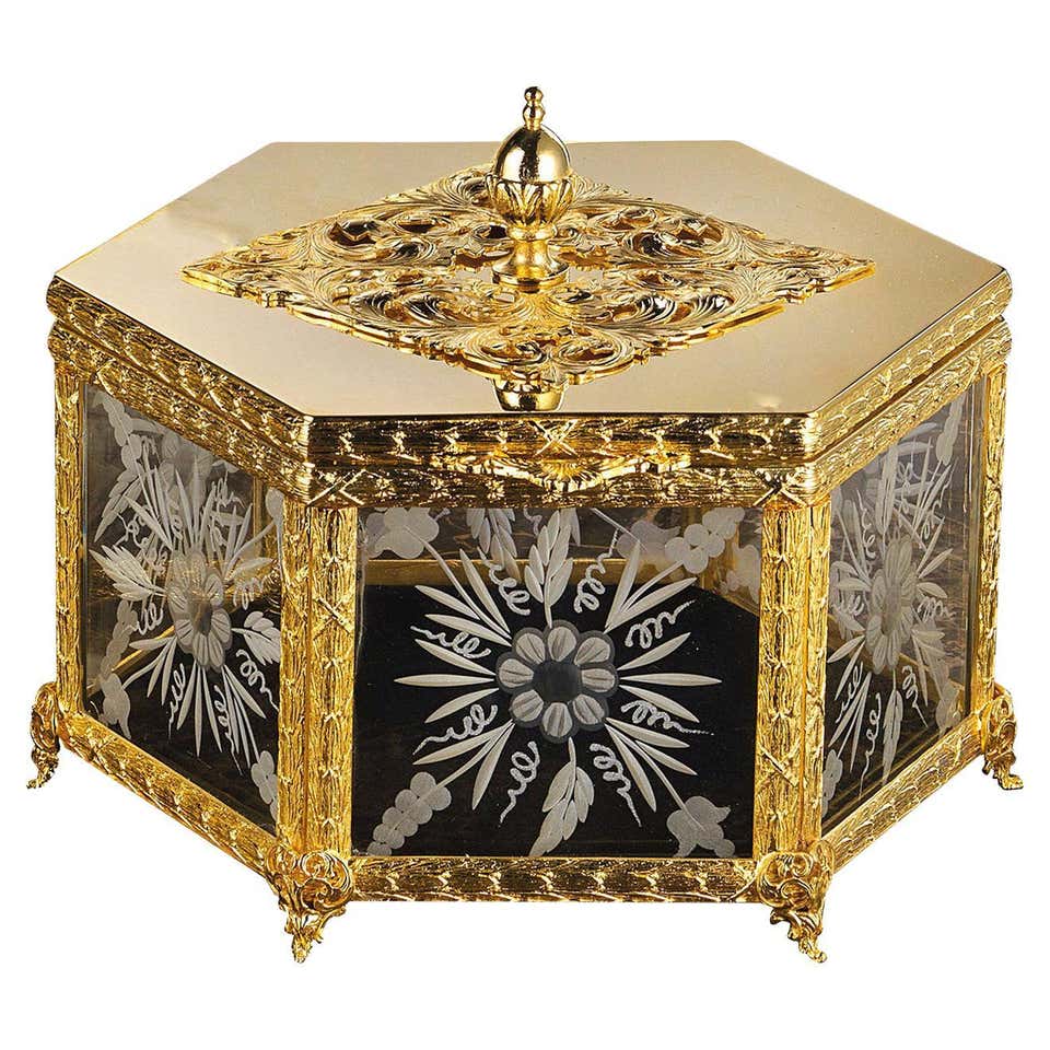 Gold Boxes - 285 For Sale at 1stDibs | gold boxes for sale, antique ...