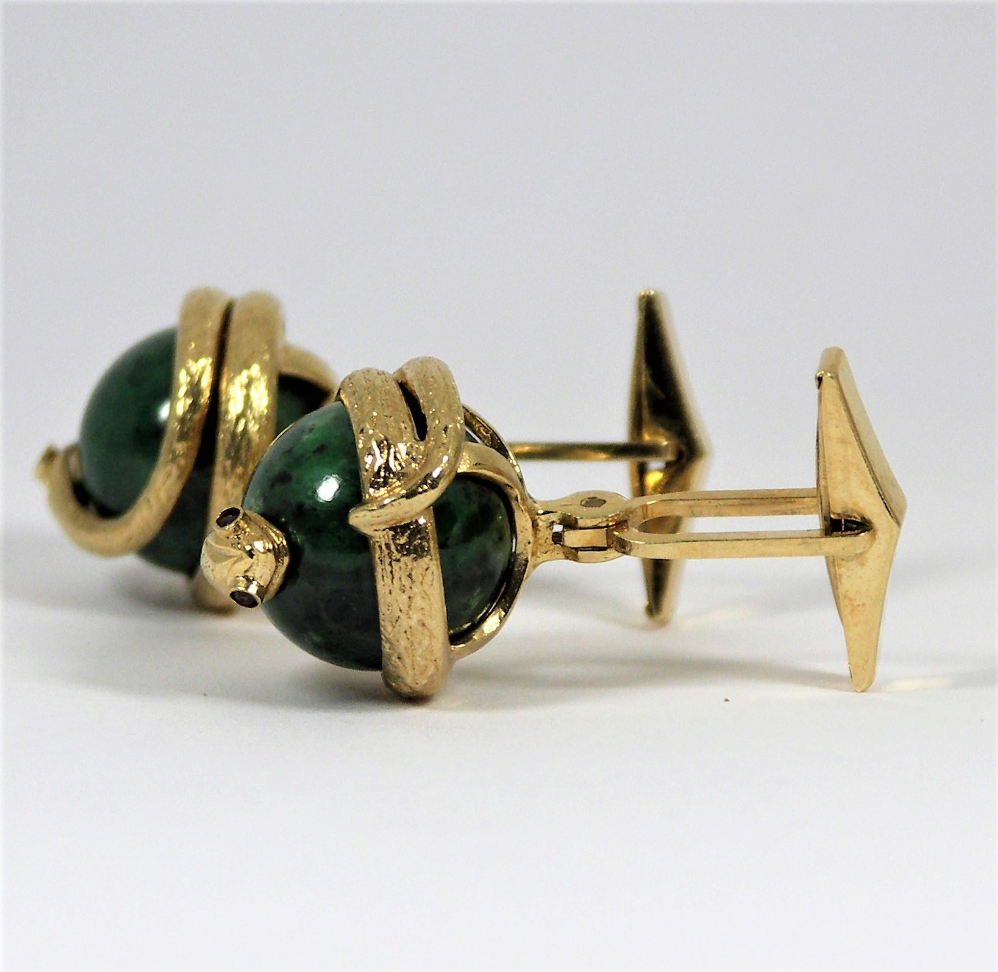 gold and jade