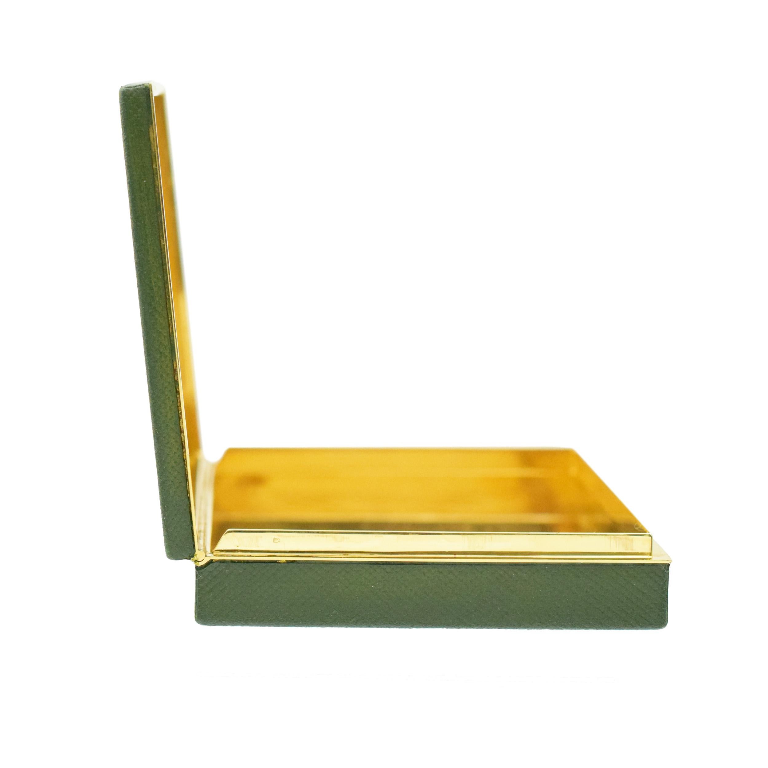 Gold And Leather Case, J.  Schlumberger For Tiffany & Co. For Sale 6