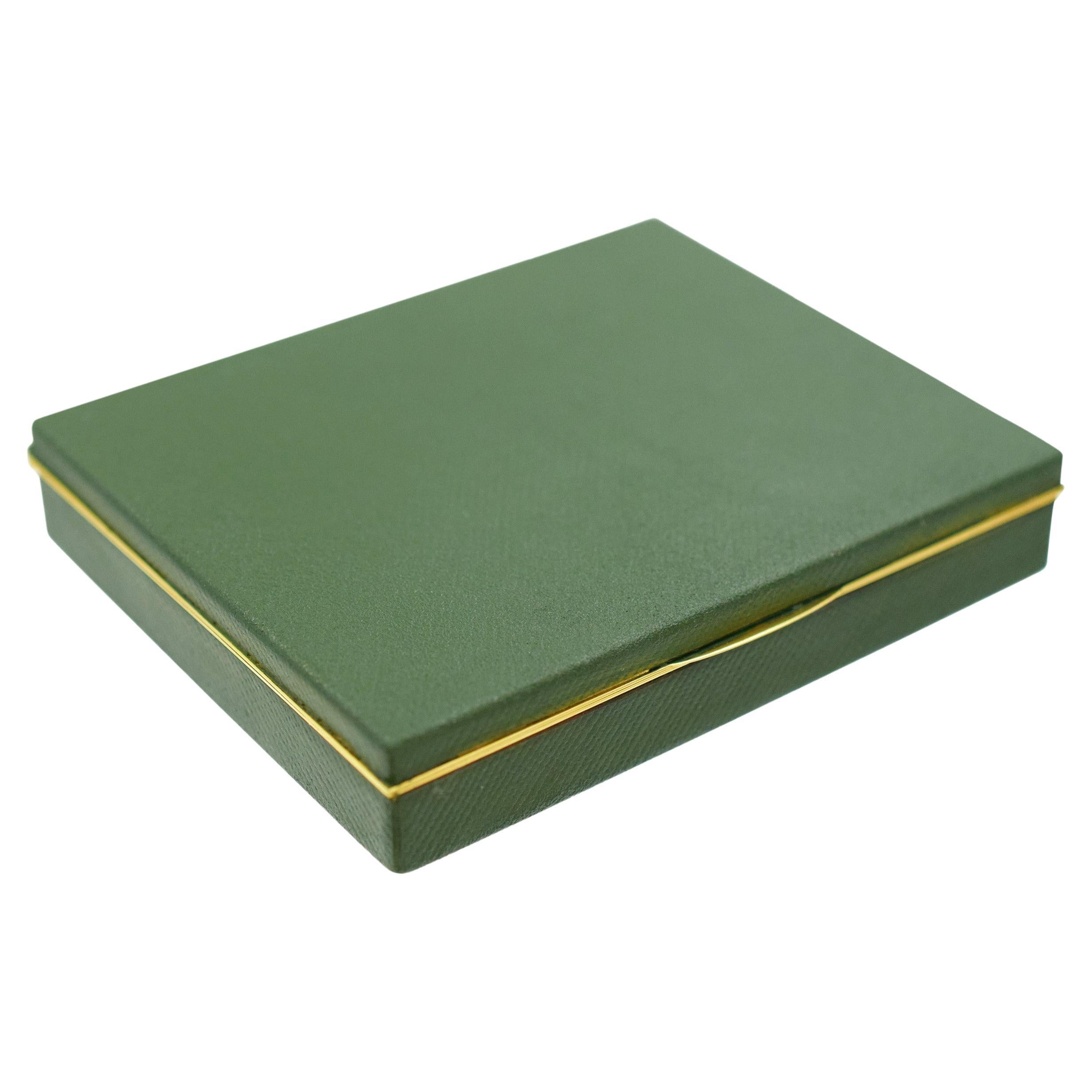 Artist Gold And Leather Case, J.  Schlumberger For Tiffany & Co. For Sale