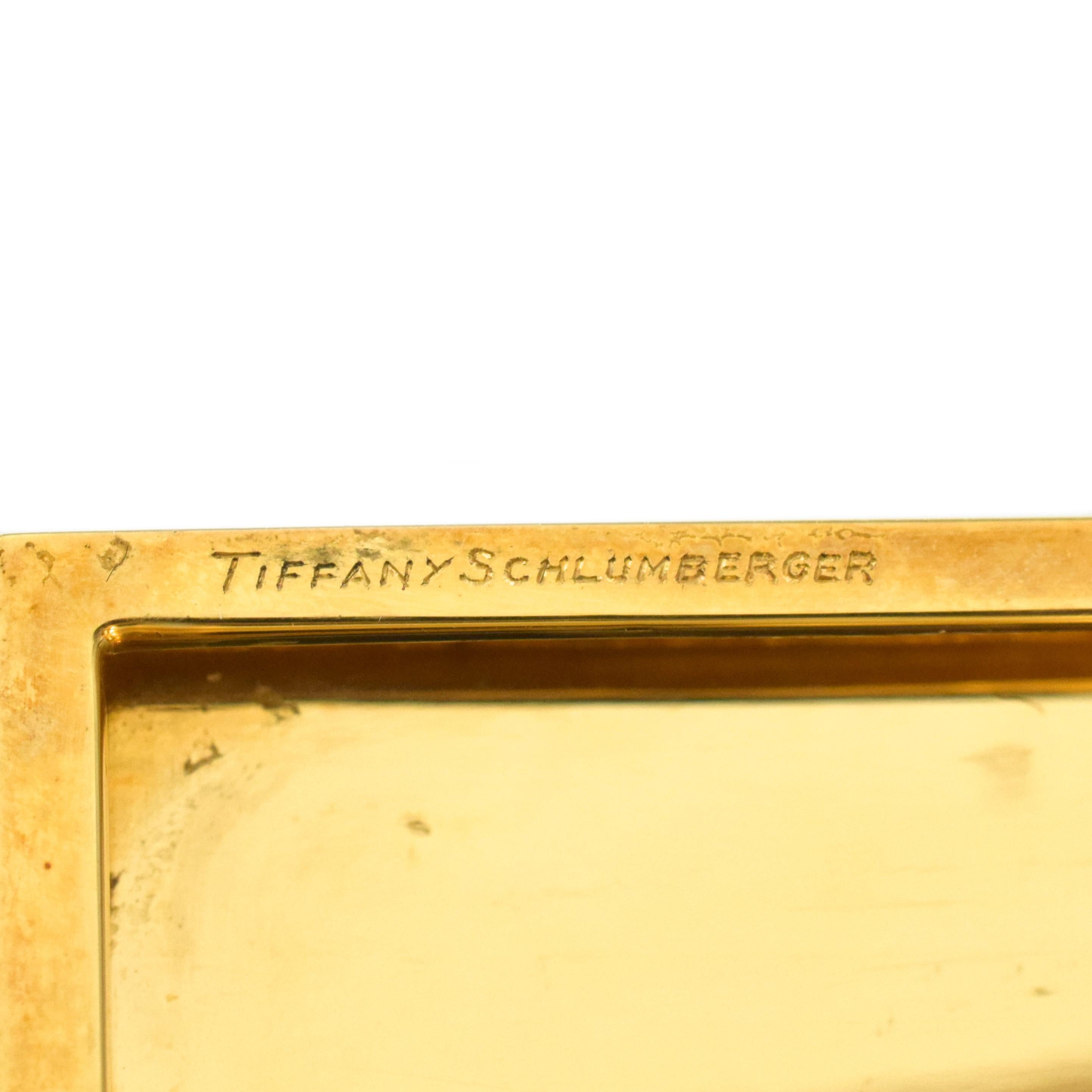 Gold And Leather Case, J.  Schlumberger For Tiffany & Co. For Sale 3