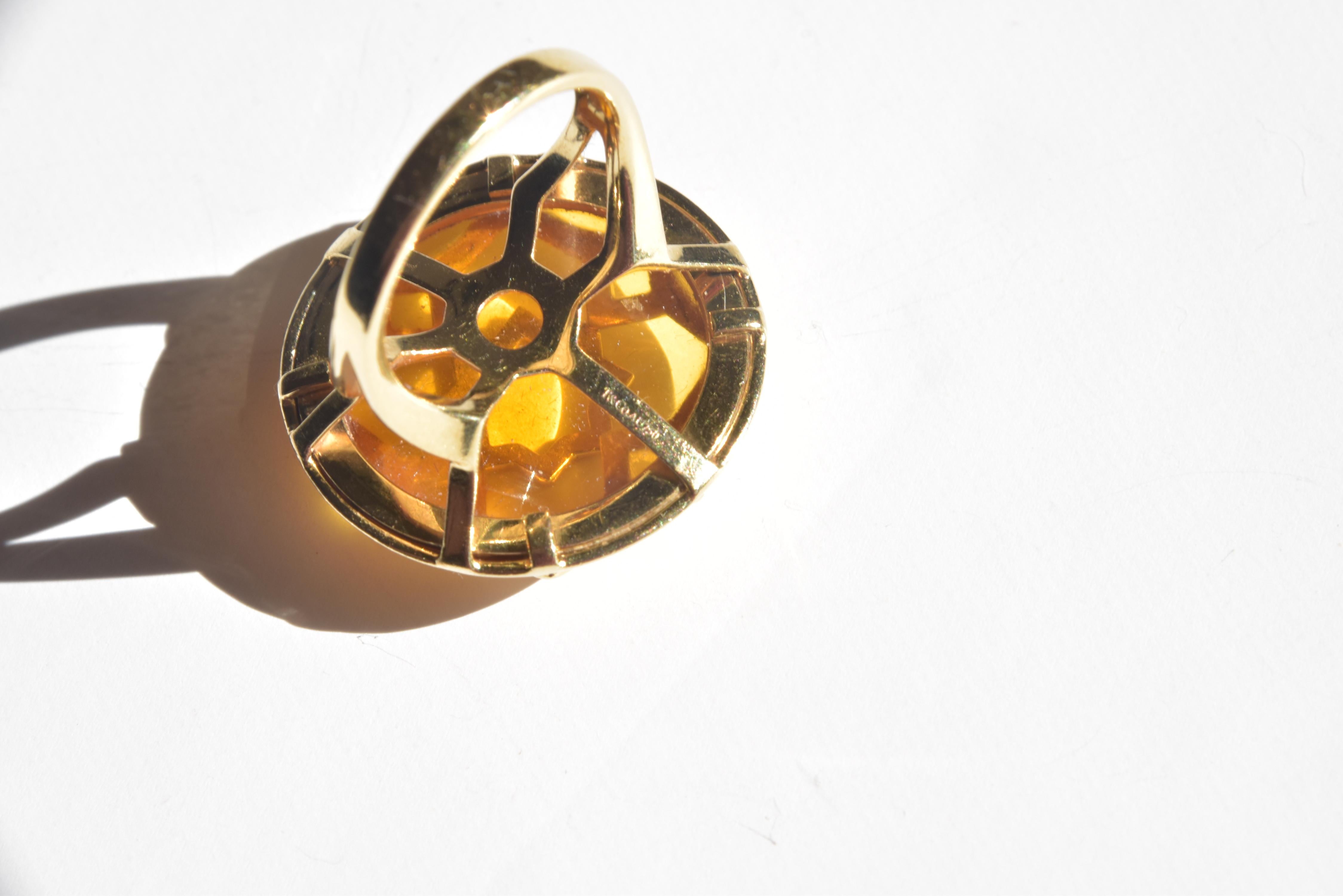 Anello Marrakech in oro e opale di Paloma Picasso for Tiffany & Co. 1980 in vendita 2