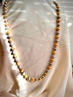 Gold und Silber Vintage-Perlen