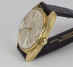 Gold and Steel Constellation Omega Automatic Chronometer Wristwatch, 1960s