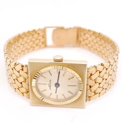 Gold Angelus Watch, Rare 14 K Gold Ladies Dress Watch circa 1970 Ex. Condition