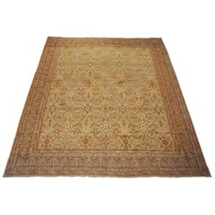 Gold Antique Amritsar Rug, circa 1880 Gold Antique Amritsar Rug, circa 1880