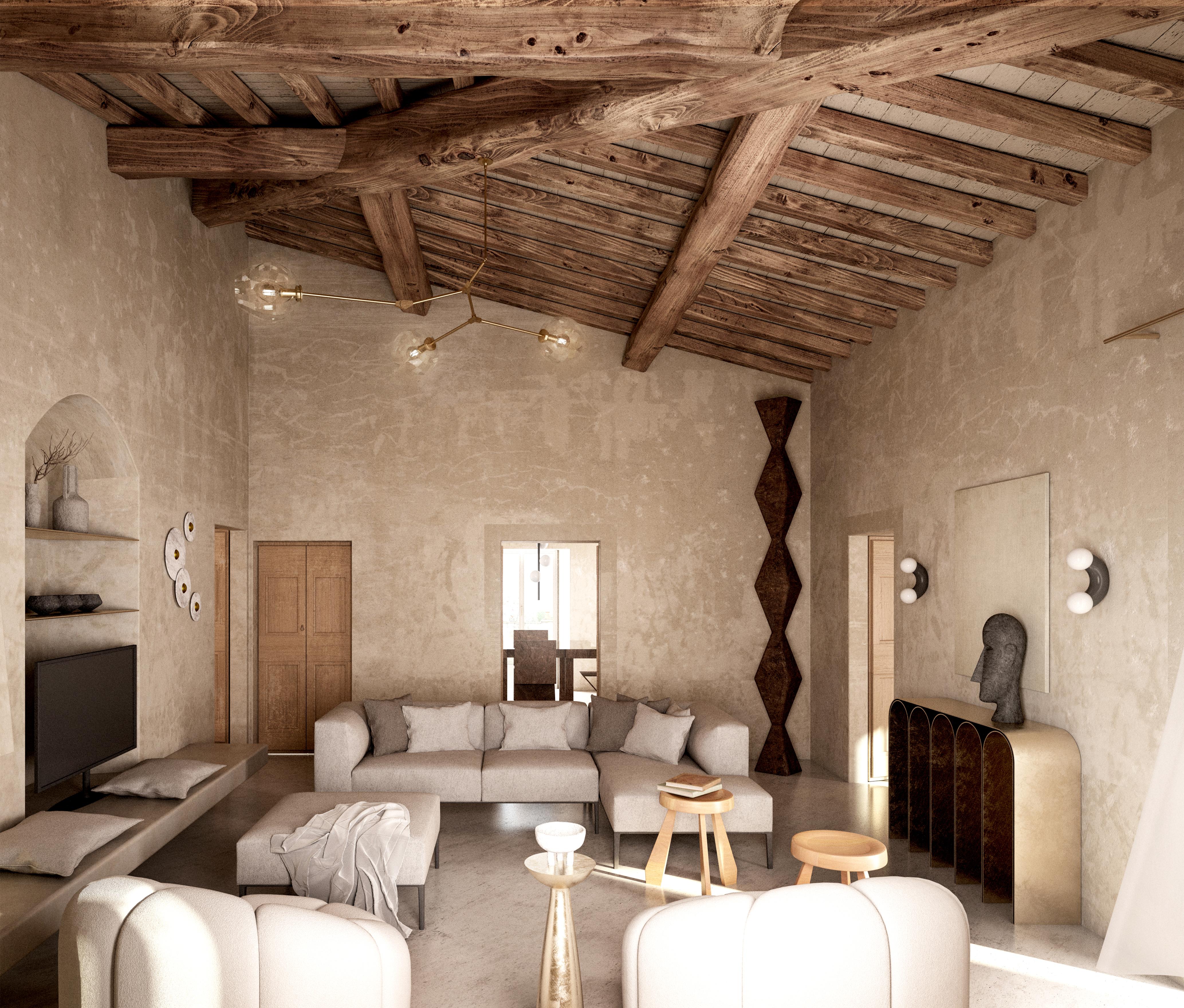 Gold Arch Console by Pietro Franceschini 4