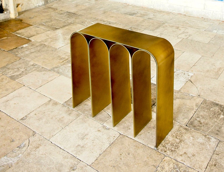 Gold Arch Console by Pietro Franceschini 6