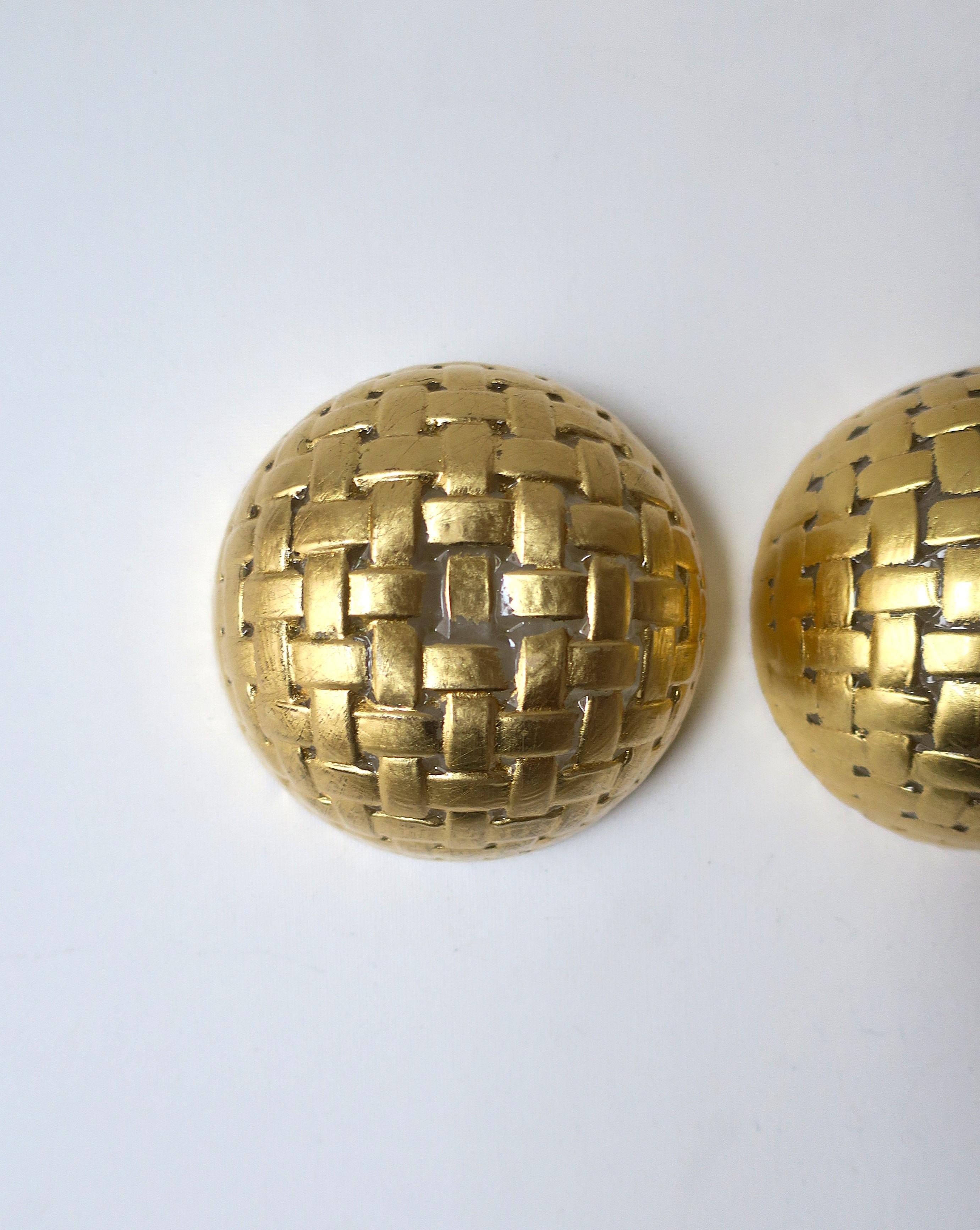 Ciotola in vetro artistico oro in vendita 5