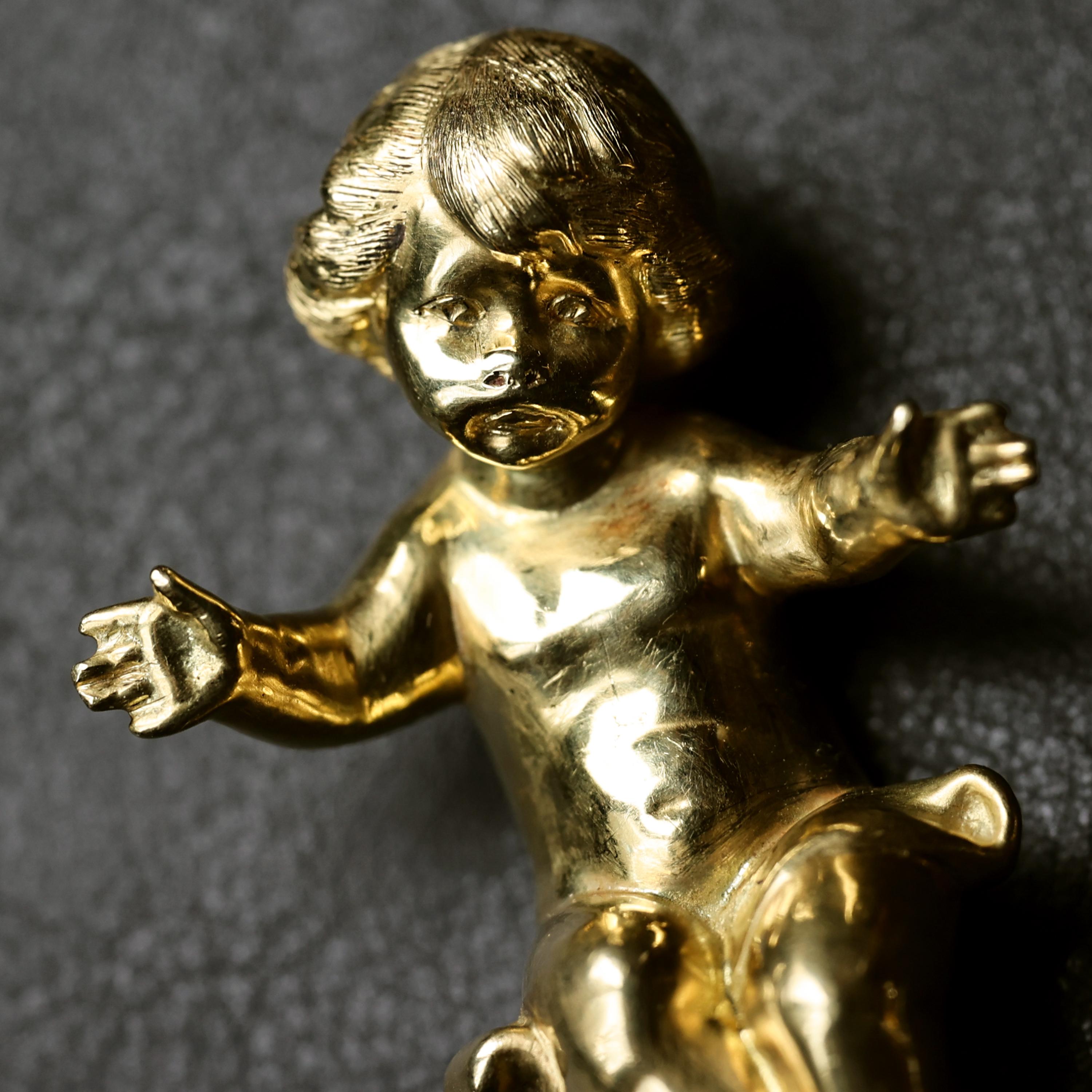 Gold Baby Jesus Pendant 3.6 Ounces 4