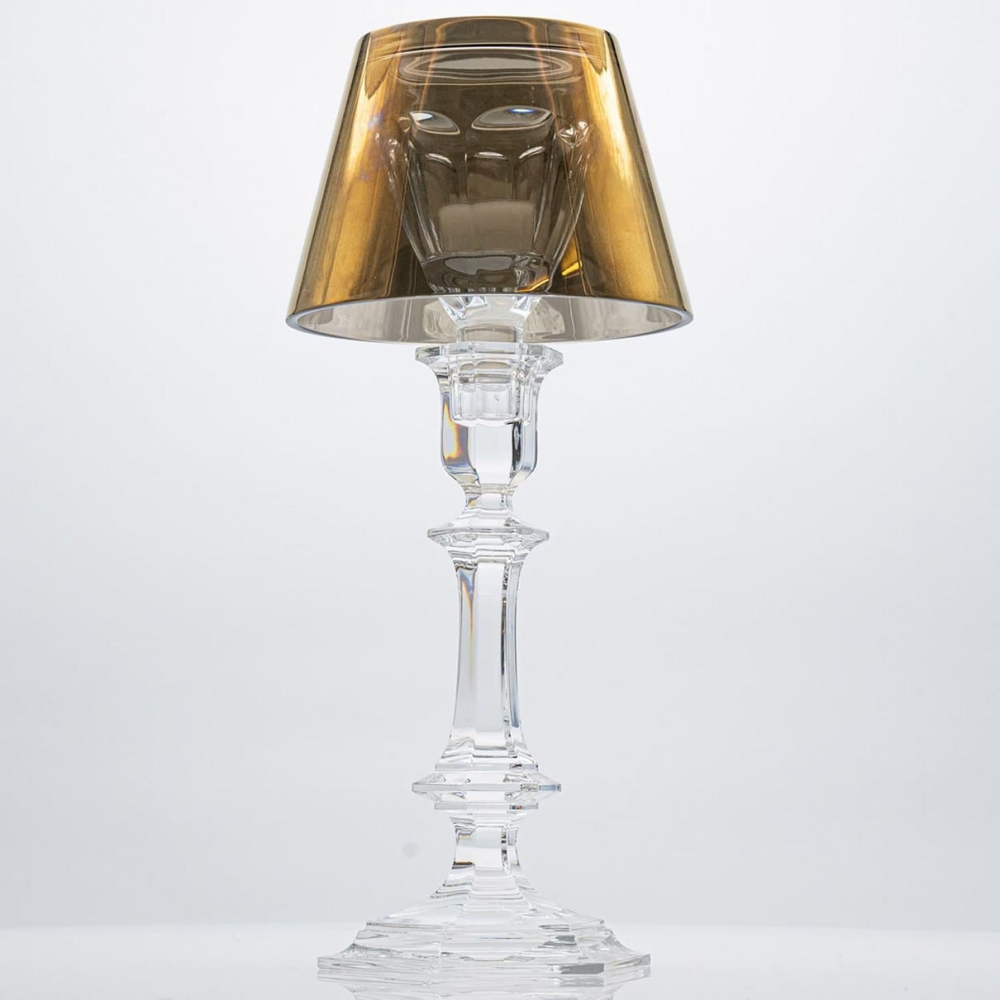 Gold Baccarat Harcourt Our Fire Kerzenständer von Philippe Starck, Frankreich (Moderne) im Angebot