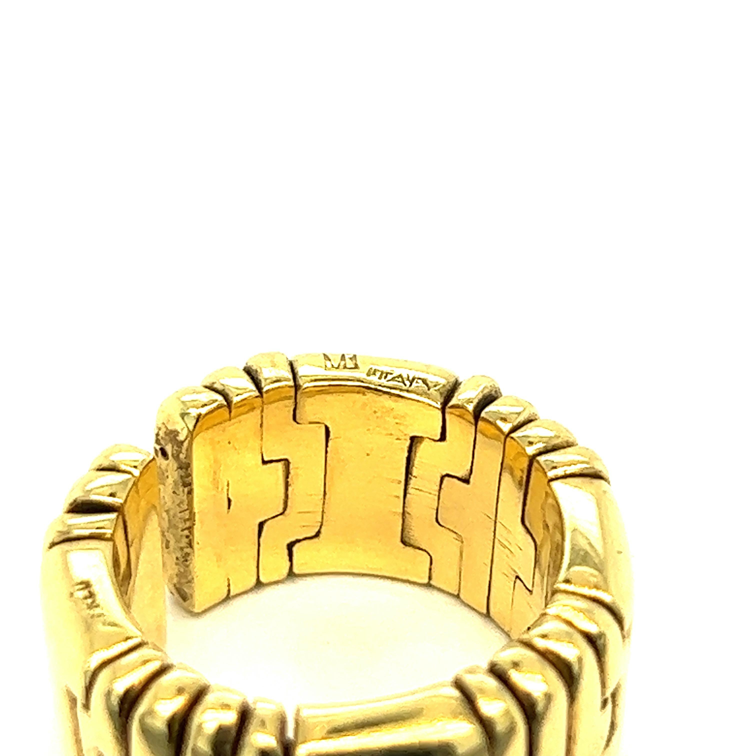 Gold Band Ring For Sale 6