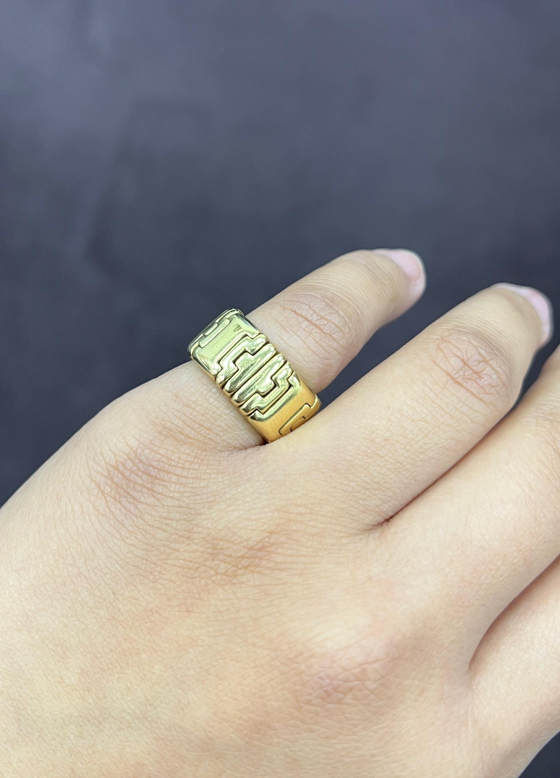Gold Band Ring For Sale 7
