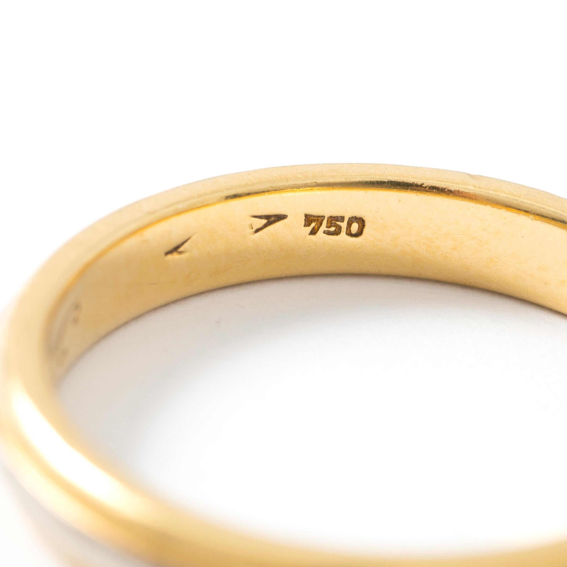 Gold Band Ring For Sale 1
