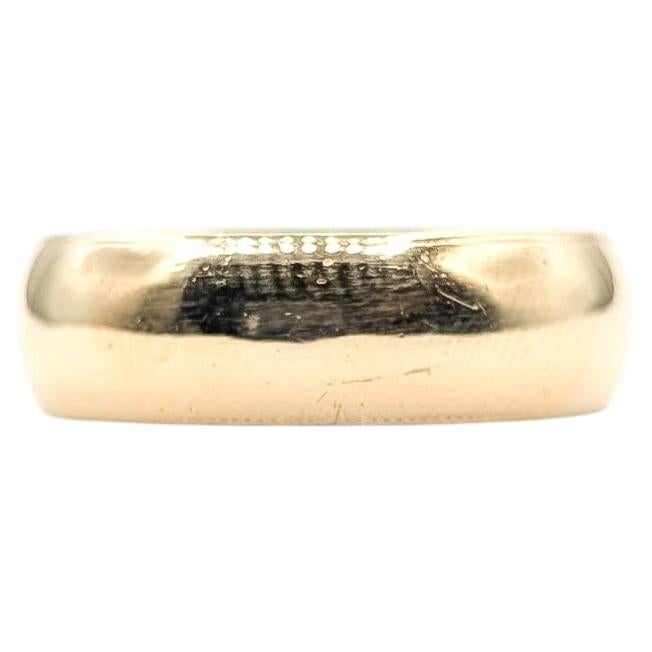 Gold Band Ring in 14k Yellow Gold
