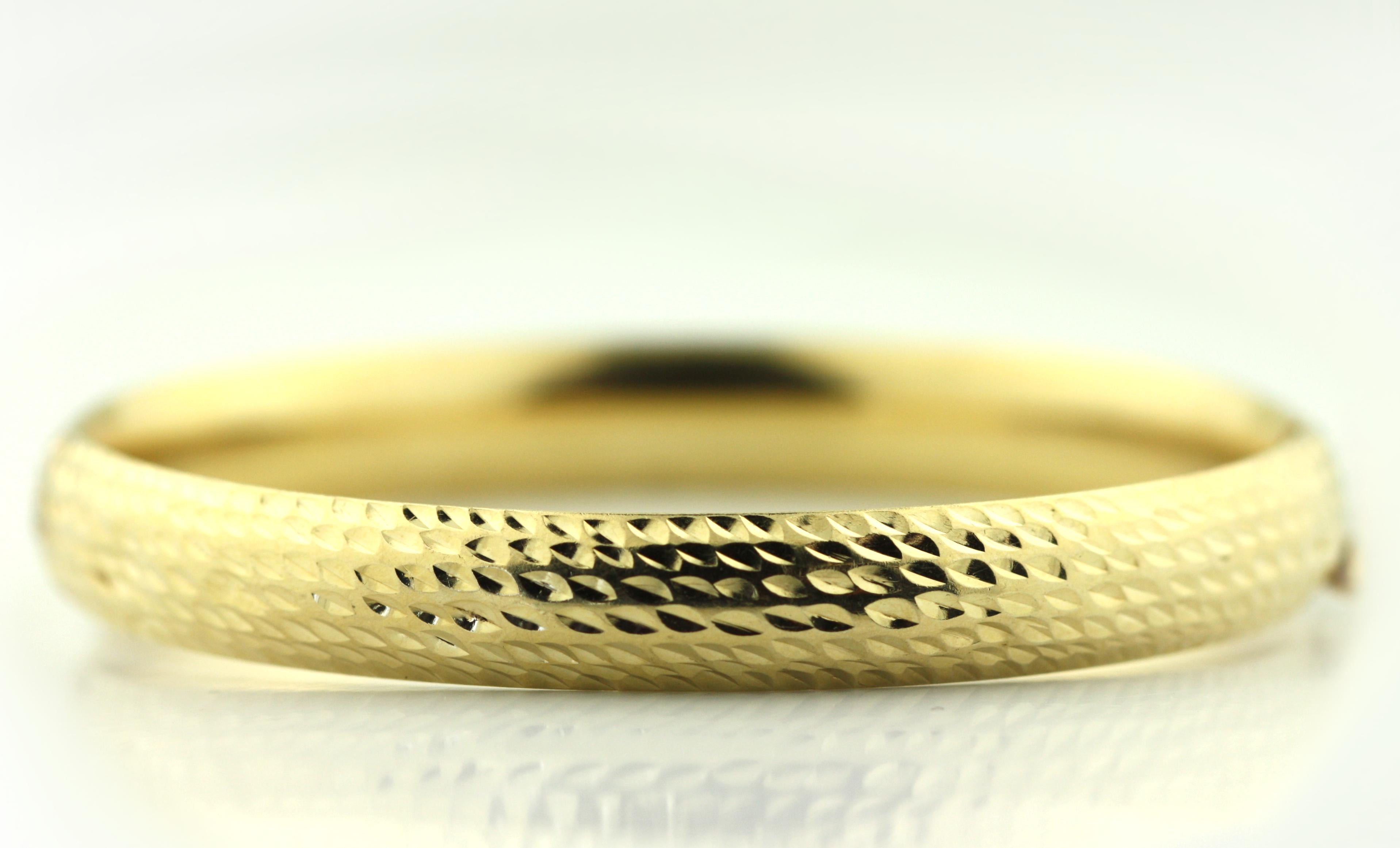 Gold-Armspange Armband im Zustand „Gut“ in Palm Beach, FL