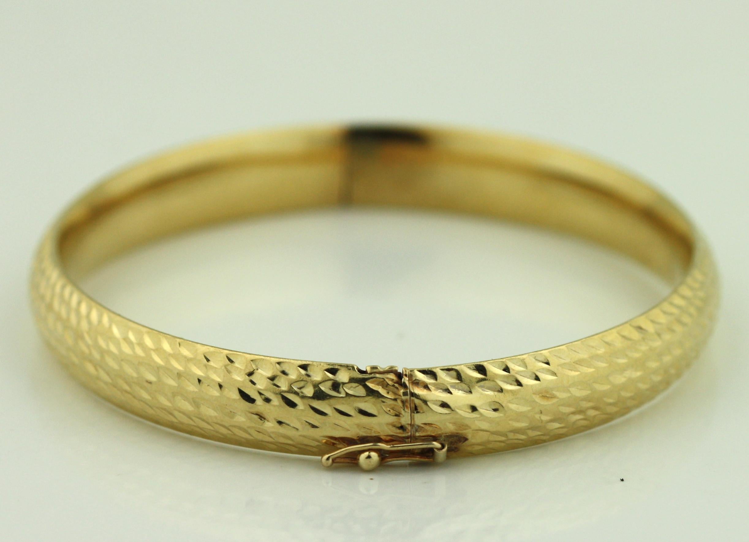 Gold-Armspange Armband für Damen oder Herren