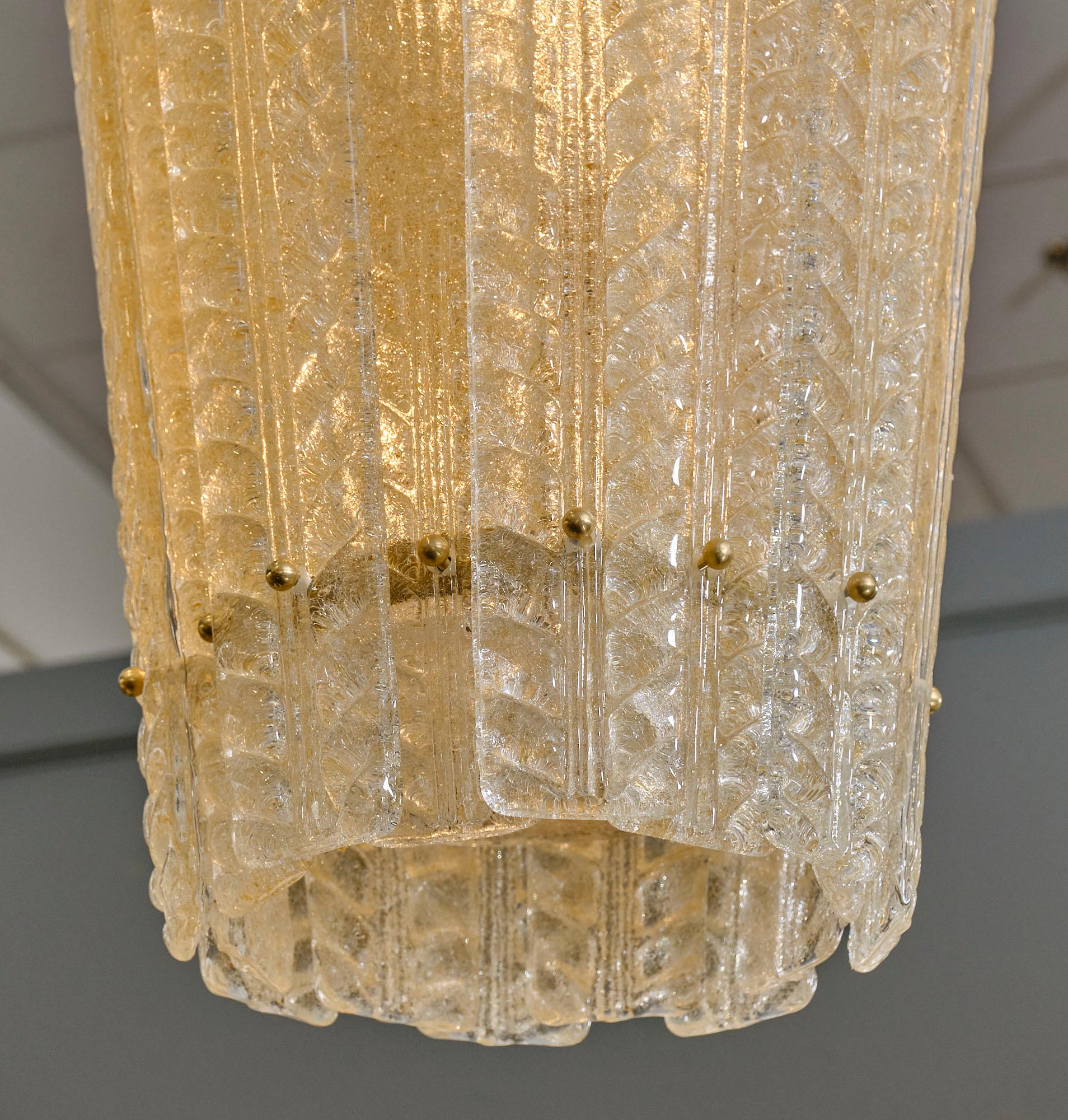 Gold Barovier Murano Lantern For Sale 1