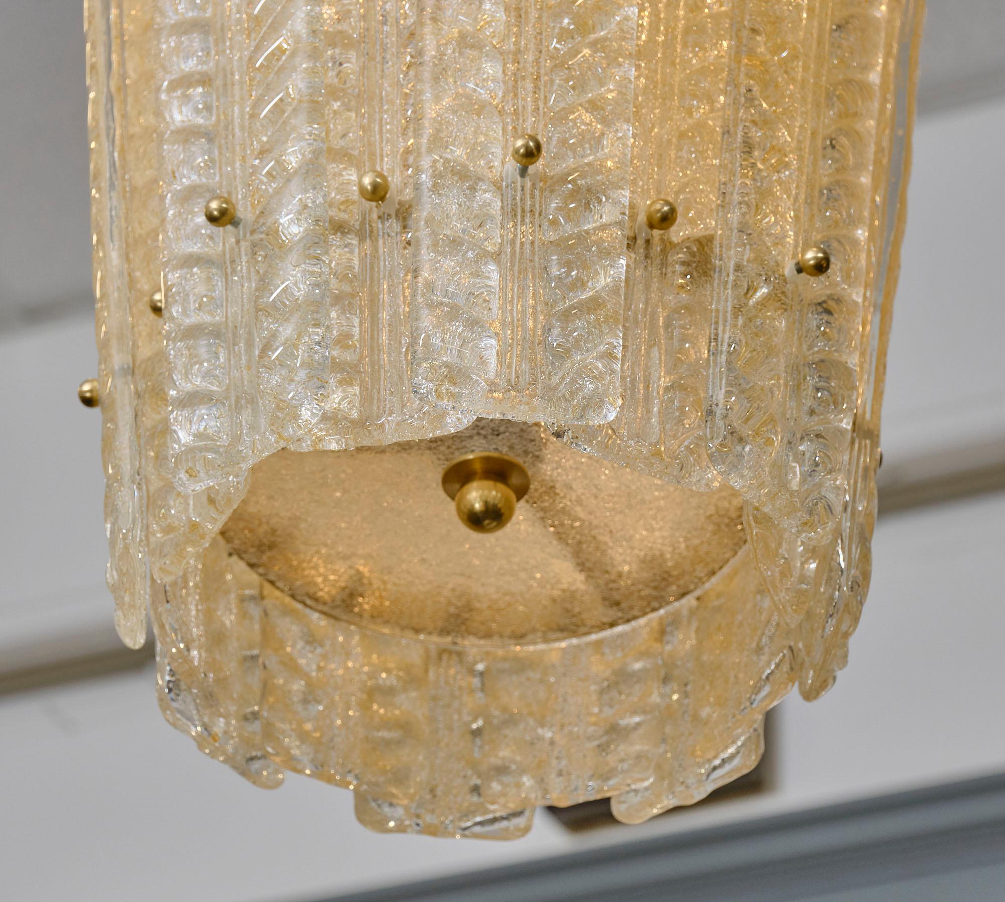 Gold Barovier Murano Lantern For Sale 2