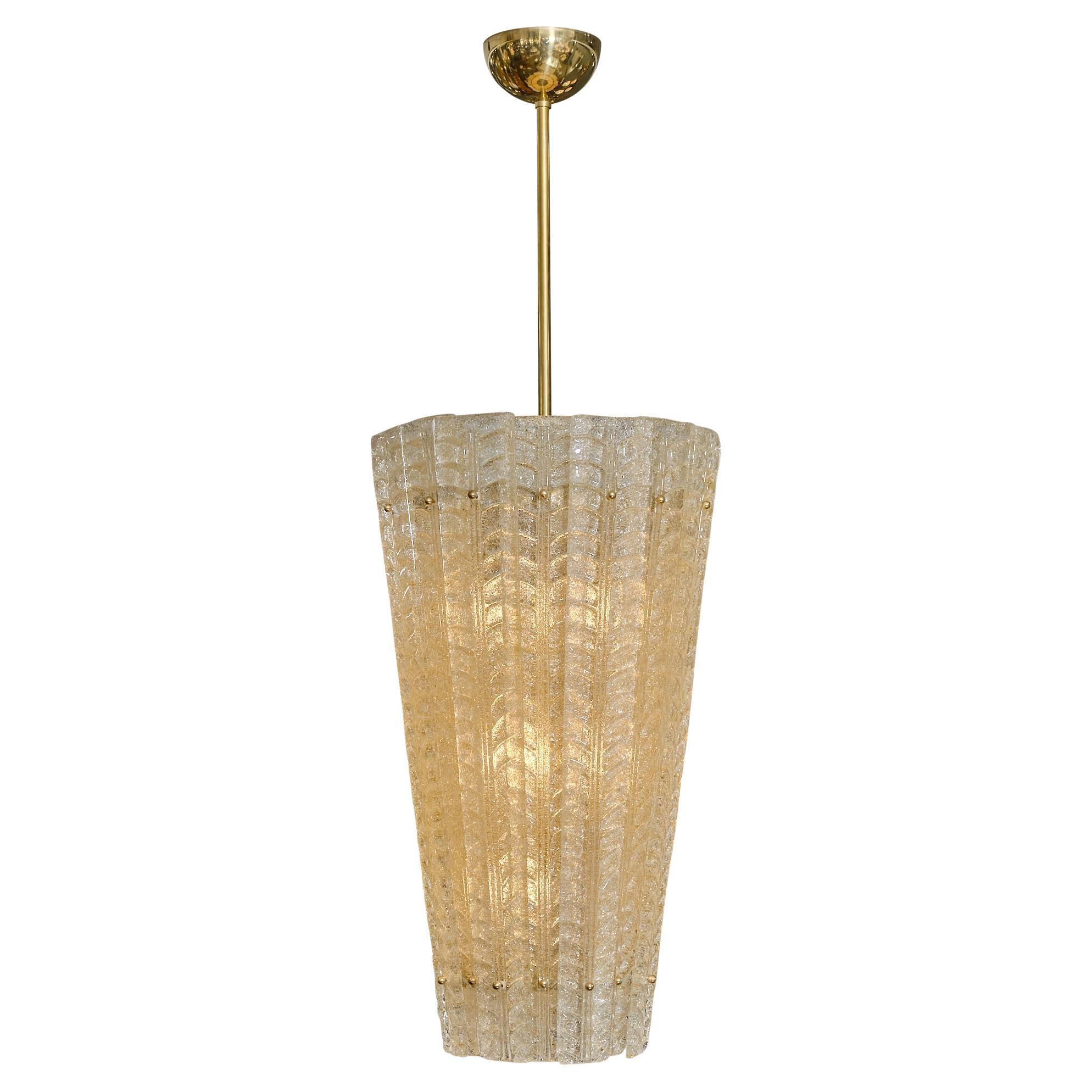 Gold Barovier Murano Lantern For Sale