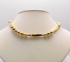 Gold Bead Necklace