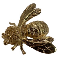 Gold Bee Pin 14KT yellow gold