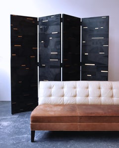 Gold / Black Room Divider
