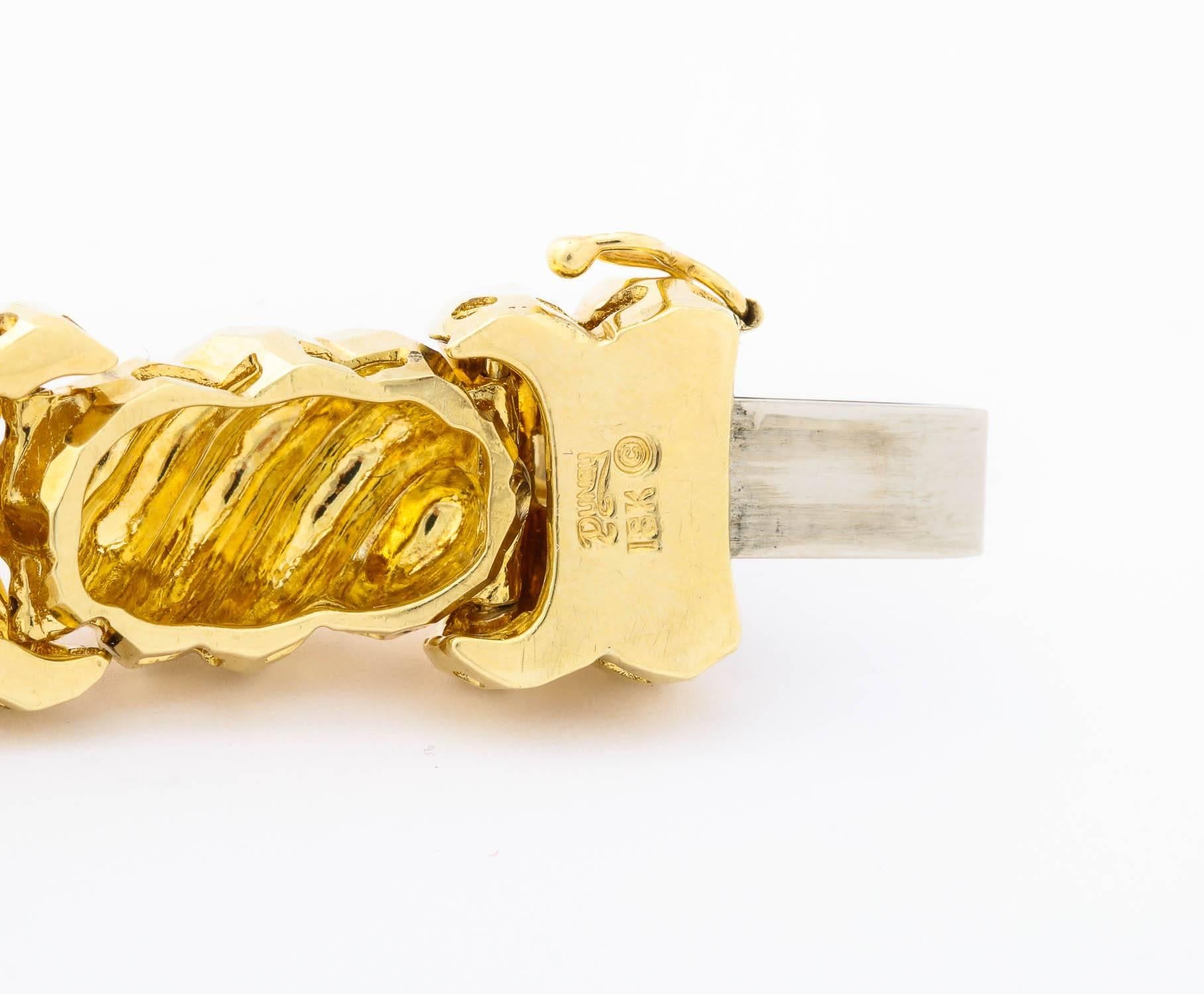 Women's or Men's Gold Bracelet by Henry Dunay