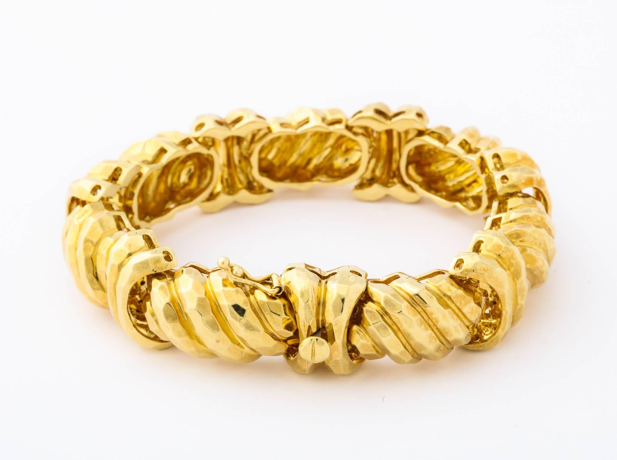 Gold Bracelet by Henry Dunay 2