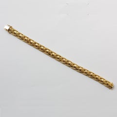 Gold Braided Bracelet
