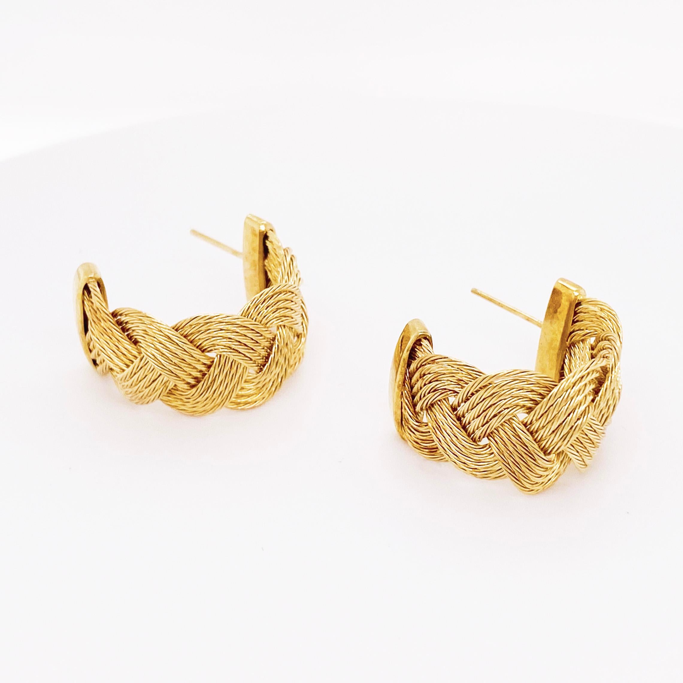gold name earrings