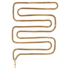 Antique Gold Brazilian Snake Chain
