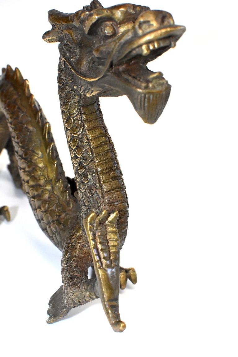 Gold Bronze Dragon For Sale at 1stdibs