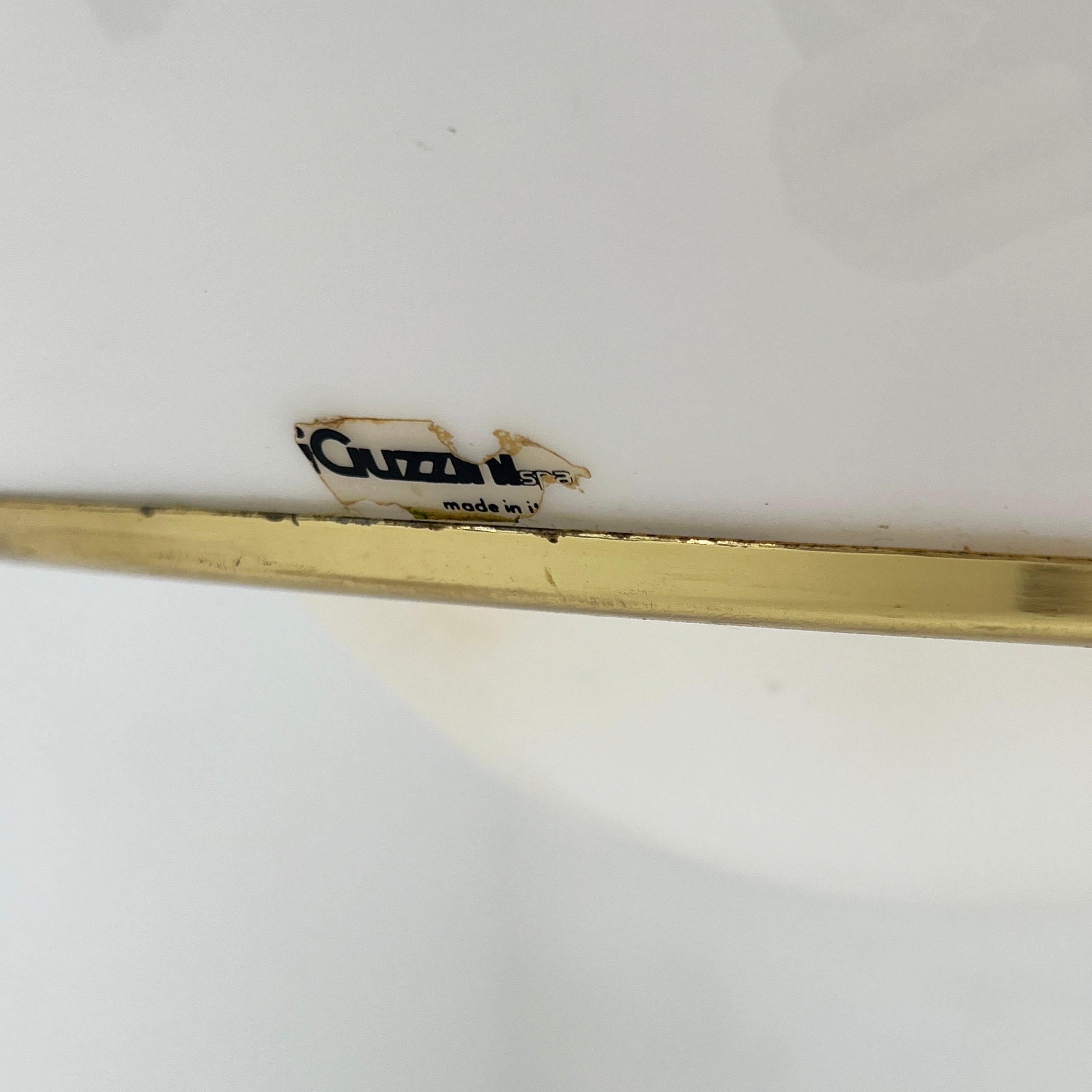 Metallo Lampada a sospensione Gold Bud di Studio 6G per Guzzini, anni '70