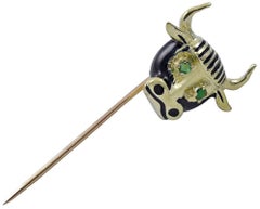 Gold Bull Stick Pin