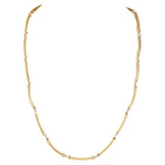 Collier en maille de câble d'or