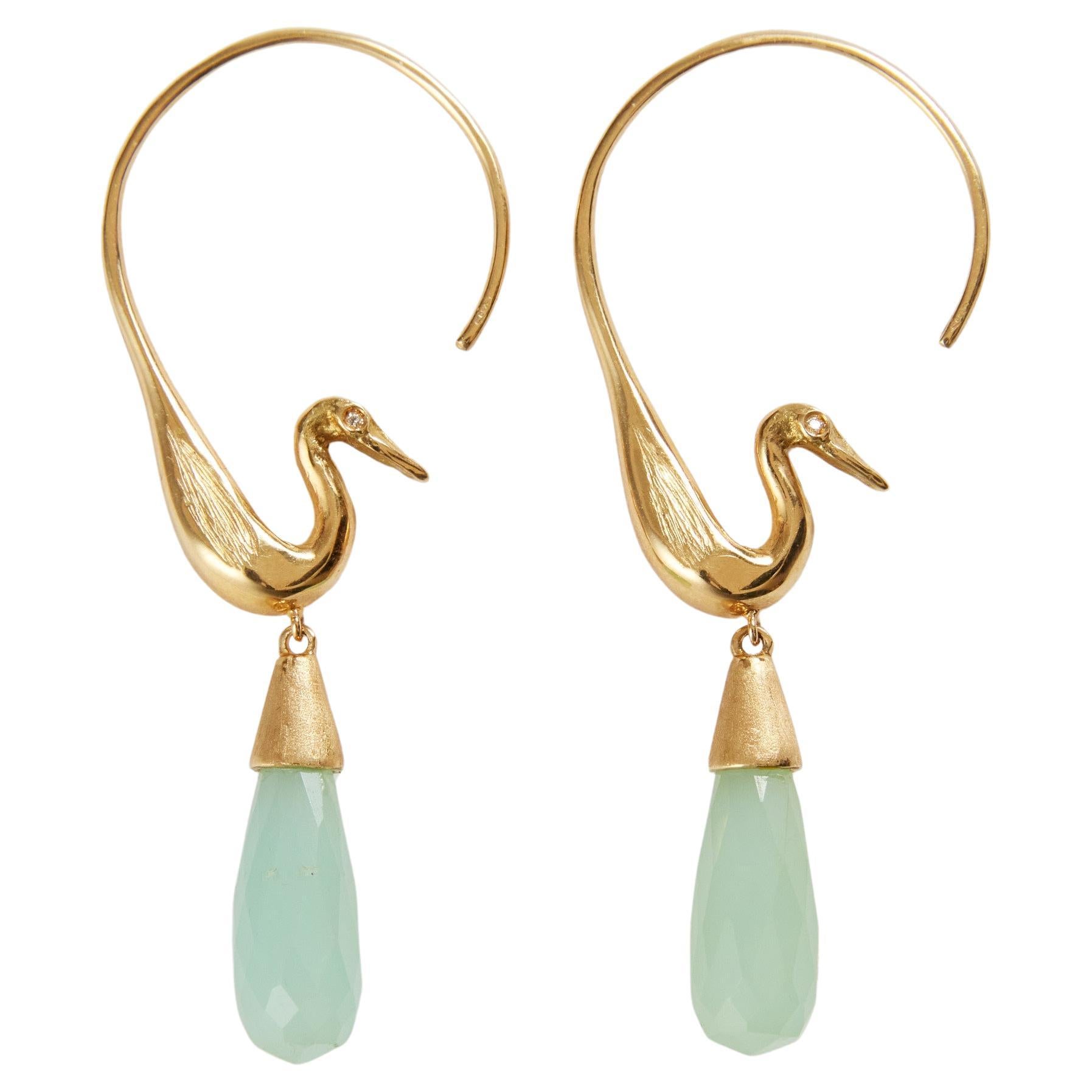 Gold Calcedonio Diamonds